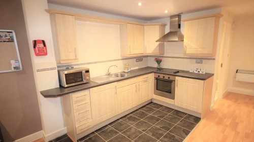 Kitchen at Broom Street Studio