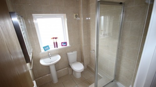 Shower & WC at 24 Broom Walk