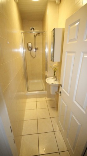 Second shower at 202 School Road