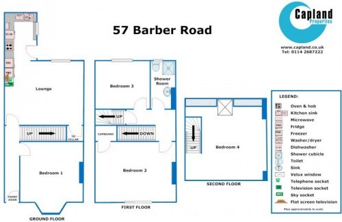 Floorplan of 57 Barber Road