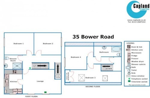 Floorplan of 35 Bower Road