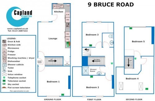 Floorplan of 9 Bruce Road