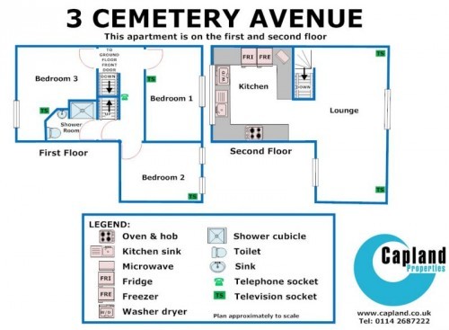 Floorplan of 3 Cemetery Avenue