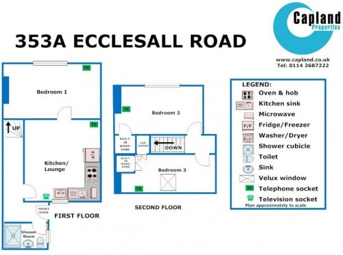 Floorplan of 353a Ecclesall Road