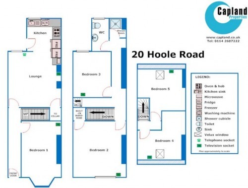 Floorplan of 20 Hoole Road