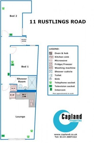 Floorplan of 11 Rustlings Road