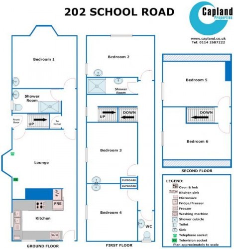 Floorplan of 202 School Road