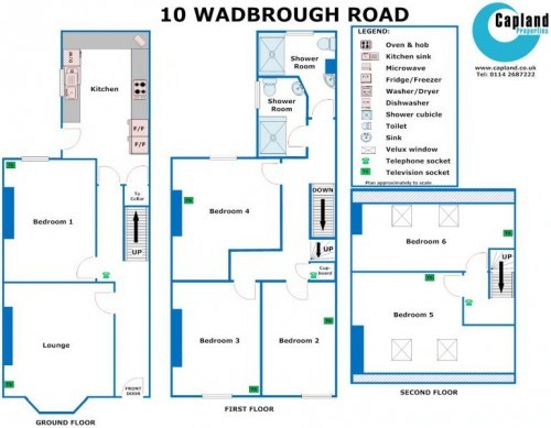 Floorplan of 10 Wadbrough Road