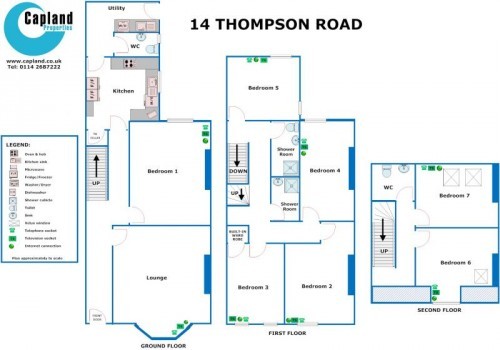 Floor plan 14 Thompson Road