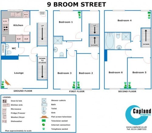Floor plan 9 Broom Street