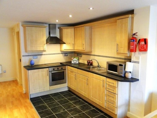 Kitchen at Broom Street Studio