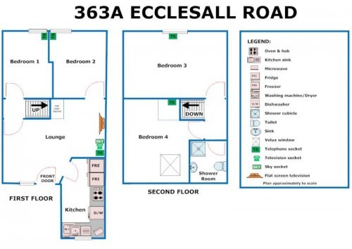 FloorPlan of 363a Ecclesall Road