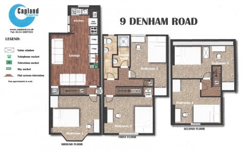 FloorPlan of 9 Denham Road