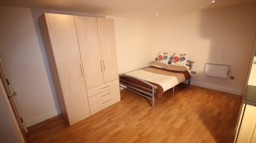 Bedroom area at 21a Broom Street