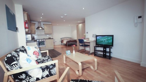 Interior of Broom Street Studio